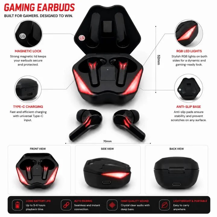 Gaming earbuds