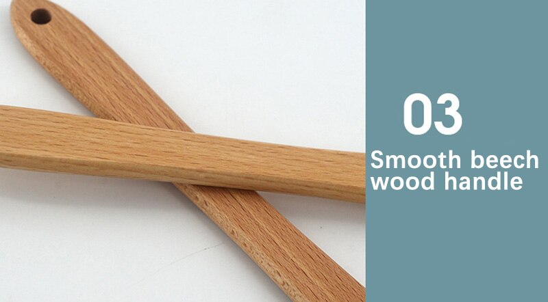 Geometric Silicone Spatula Cake Scraper Cream Mixing Spatula Kitchen Gadgets Heat-Resistant Utensils Cake Brush Kitchen Tools