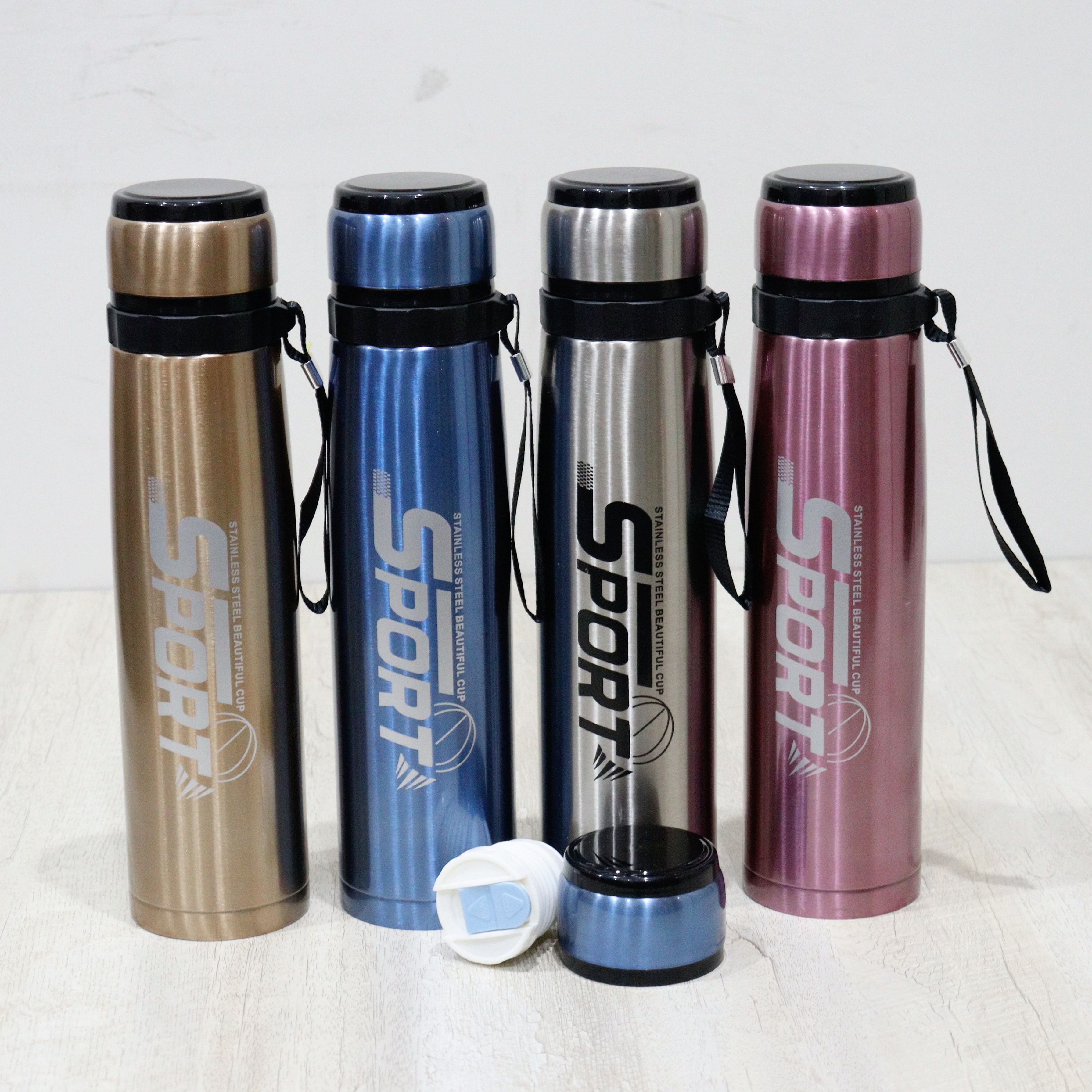 Buy 800ml Beautiful Stainless Steel Sports Water Bottle Vacuum Flask ...
