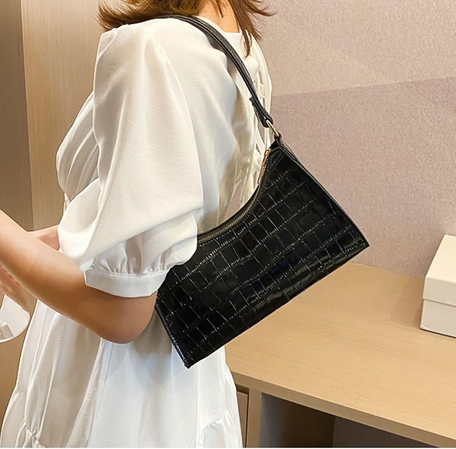 WIZARD_ Luxury Ladies hand bag for girls with Top Handle bags For Girls New stylish handbag design for office use casual handbag handbag for girls.