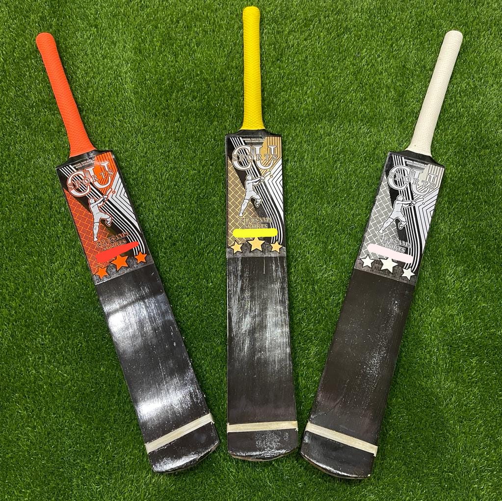 CU Sports Professional tape ball cricket bat Markhor Edition