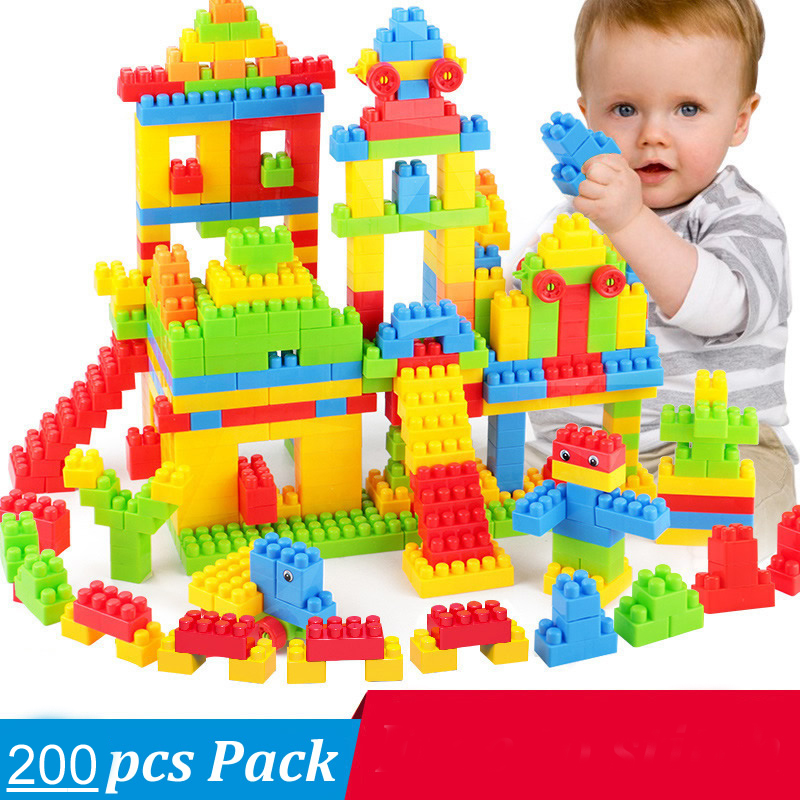 500 Pcs - Building Blocks Toys Set For Kids Boys and Girls - Educational Buildings Block Toy Sets