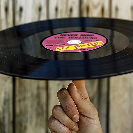 8 Stück Echte Vinyl-Schallplatten Als Wanddekoration, 30 Cm (12 Zoll) Durchmesser, Mit Retro-Aufklebern Für Partys