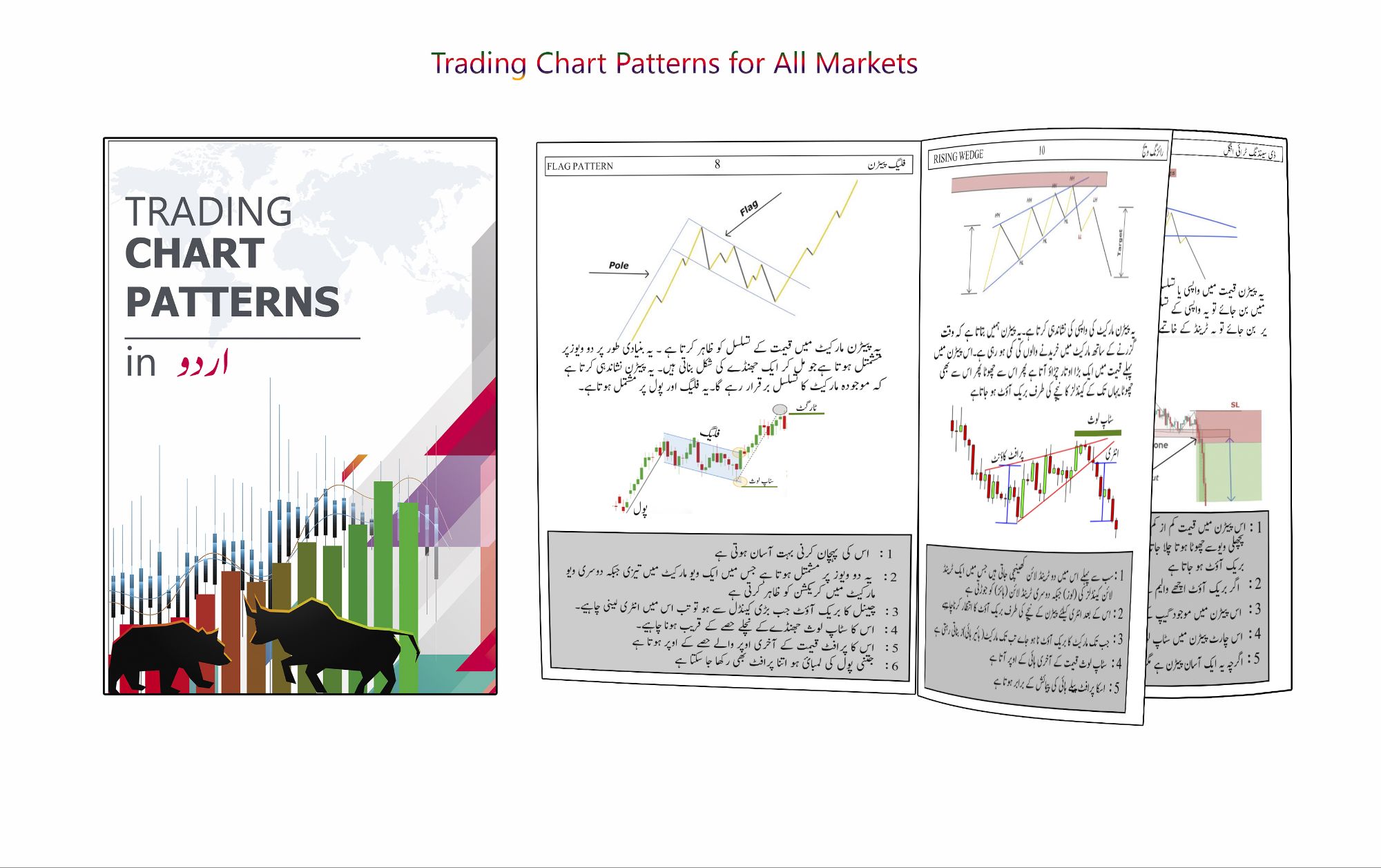 Pack Of 3 Trading Books In Urdu All Market Traders Crypto Forex & Stock  Market Simple Trading Book Chart Pattern Book In Urdu | Daraz.pk