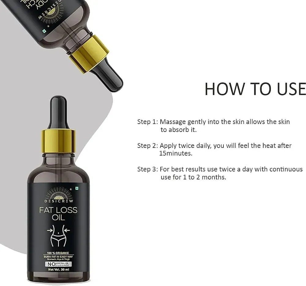 Slimming Body Oil & Gel | Body Massage Oil & Gel for Men & Women | Herbal Body Care & Massage Formula | Firming & Toning Body Care Product