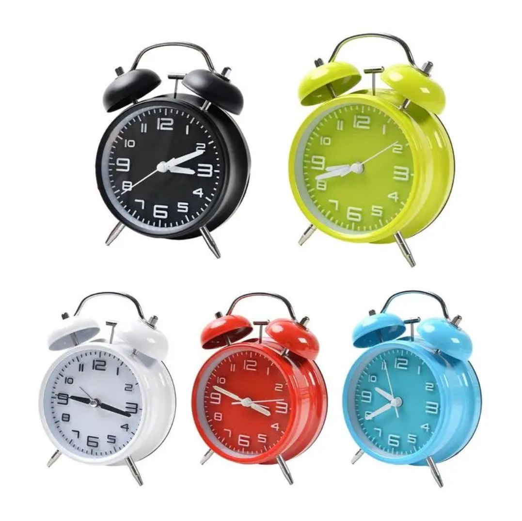 Twin Bell Alarm clock, alarm clock for kids, alarm clock for girls