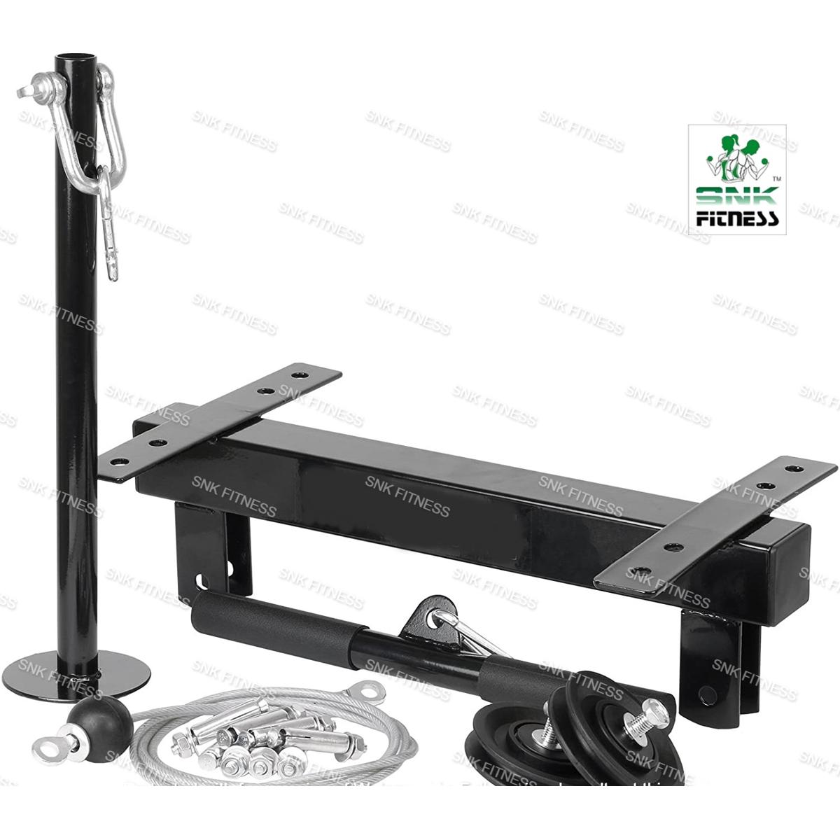 Body building Ceiling Mounted Pulley Cable Machine Ideal For Lat