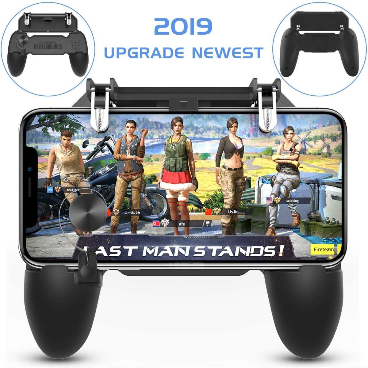 W11+ PUBG Trigger Gamepad For Professional Gaming Quality Gamepad with Built in L1 R1 Triggers Controllers For Mobile iOS Android