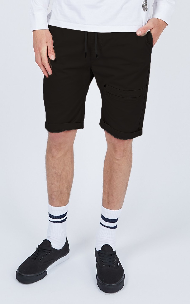 Hashback Shorts for Men - Cotton Shorts with Drawstring - Stretchable Shorts for boys