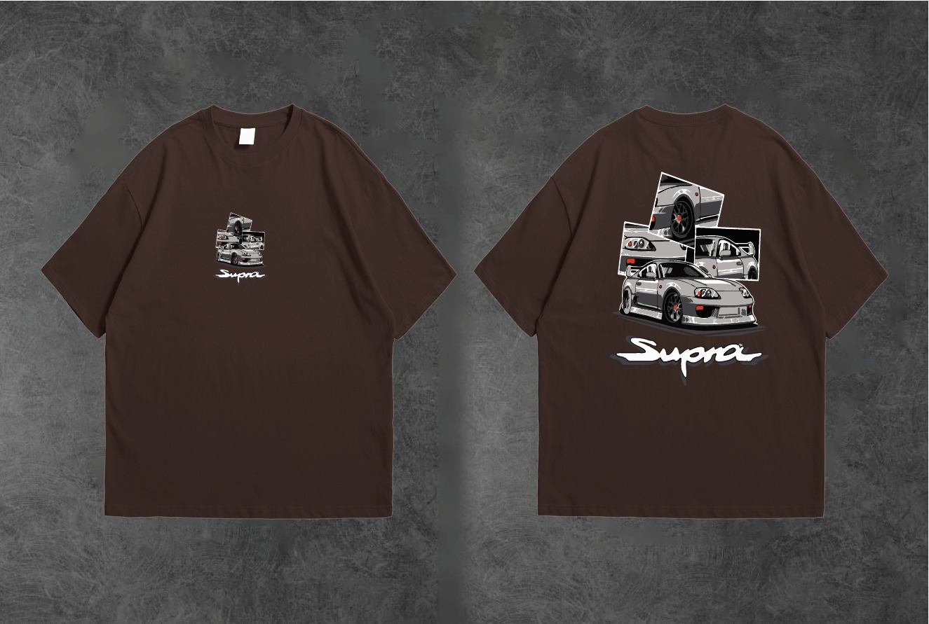 Supra Printed Premium Summer Cotton Half Sleeves O Neck T-Shirt For Men & Women