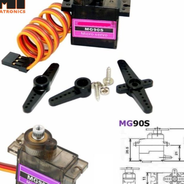 TowerPro MG90 Metal gear micro servo