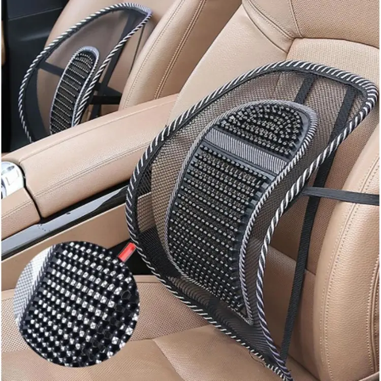 Mesh Lumbar Back Support Cushion Seat Posture Corrector Car Office