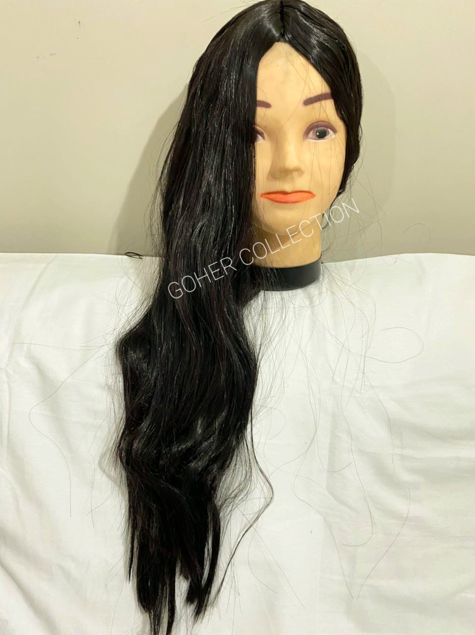 Full head wig hair extensions - natural hair color