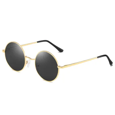 Gold rim shop sunglasses for womens