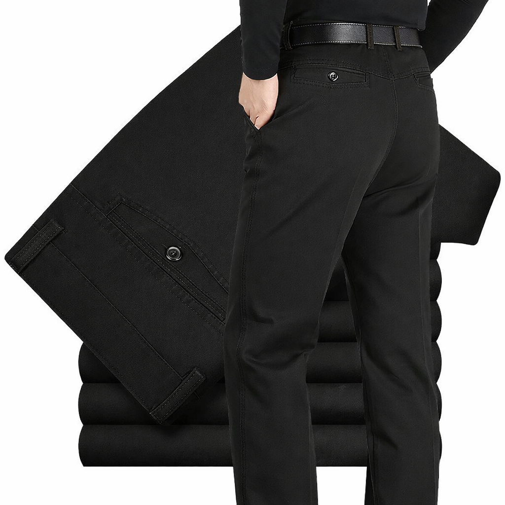 Premium Men's Cotton Jeans Pants - Cotton Chinos for Men- Chino Pants - Men's Pants -All Seasons Comfort Fit | BK2003