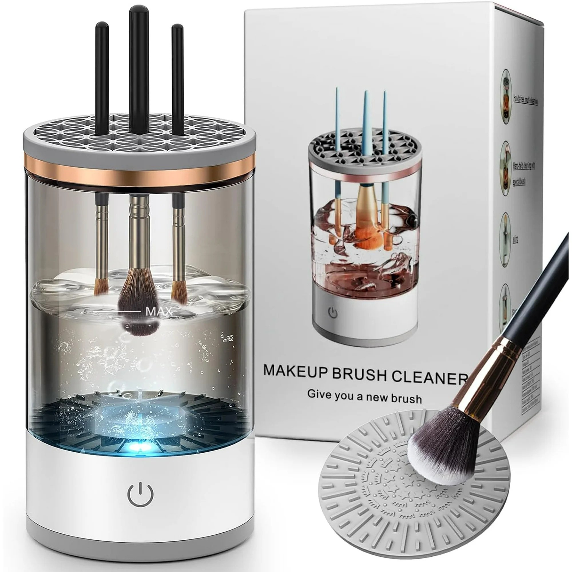 3-in-1 Electric Makeup Brush Cleaner & Dryer - Image 1