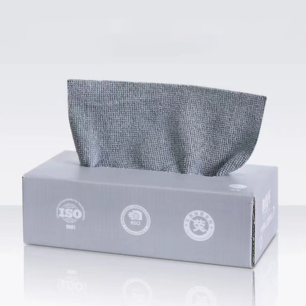 20Pcs-Box Colorful Home Cleaning Kitchen Dish Cloth Napkins Tableware Absorbent Microfiber Towel Non-Stick Oil Dish Rags Dishcloth Kitchen Home