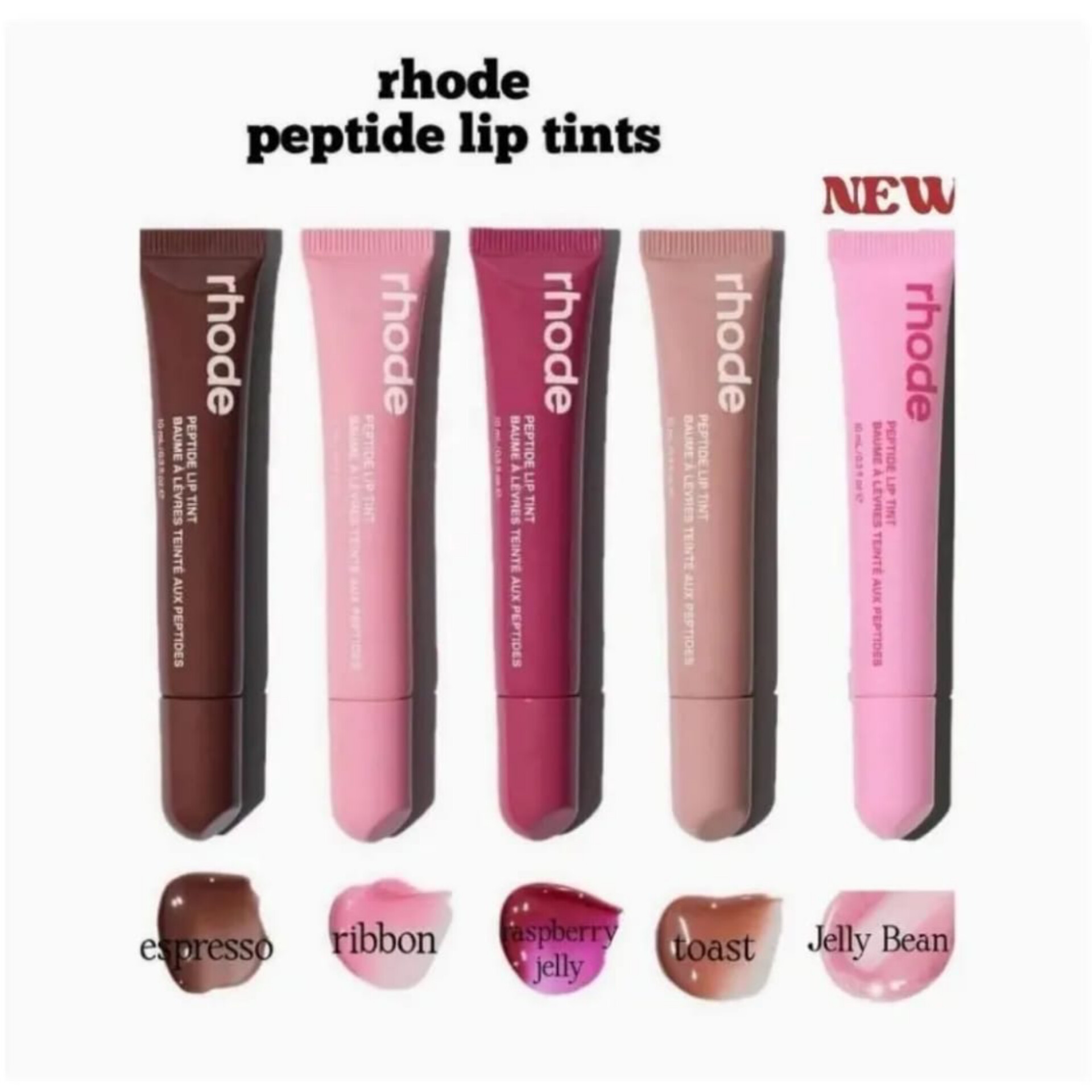 Rhode LipTint Peptide Finest Dupe | Long Lasting Non-Stick Lip Plumper Shea Butter Lip Gloss  | Velvet Mirror Finish Orignal Lip Tint Set | Moisturizing Hydrating Lipstick,Lip Oil,Lip Balm | Tint For Lips & Cheeks All-in-One Lip Care Makeup  ( 8 Shades )