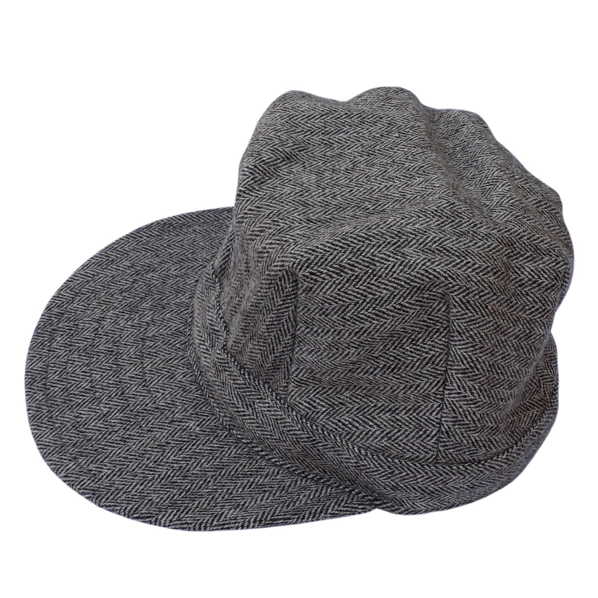 tweed golf hat