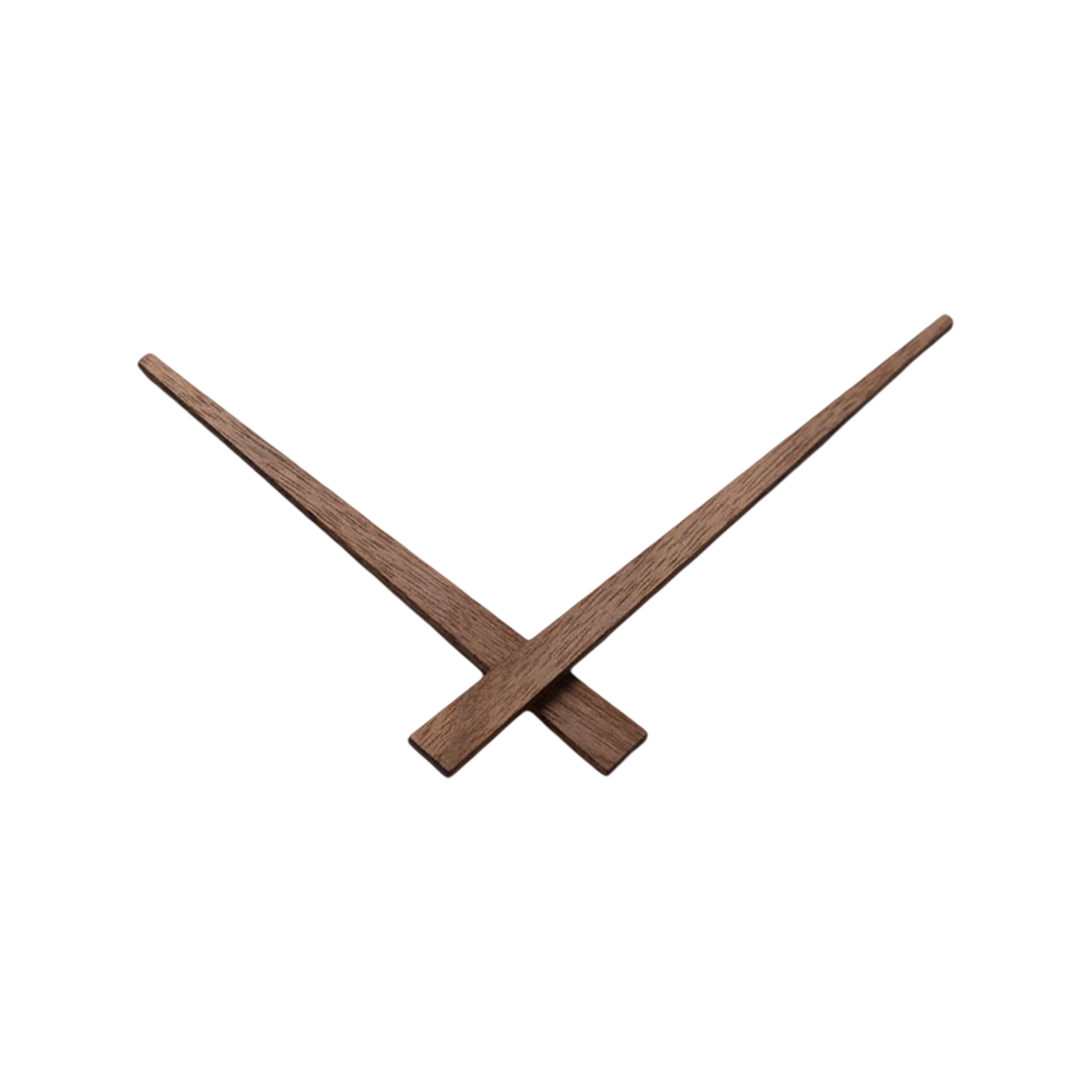 Penasfe Wall Clock Hands Solid Walnut Wood 12/14 Inch Modern Simple ...