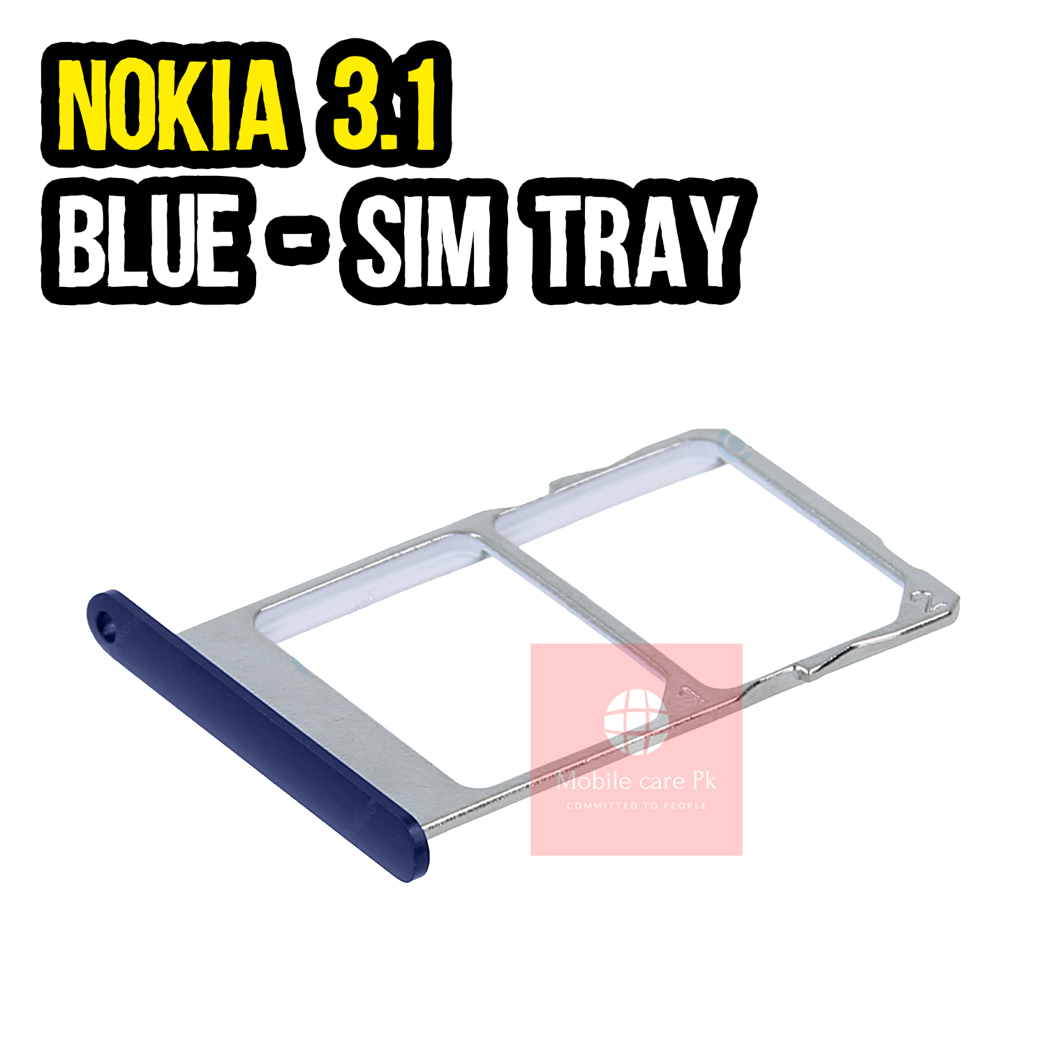 nokia 3.1 sim tray