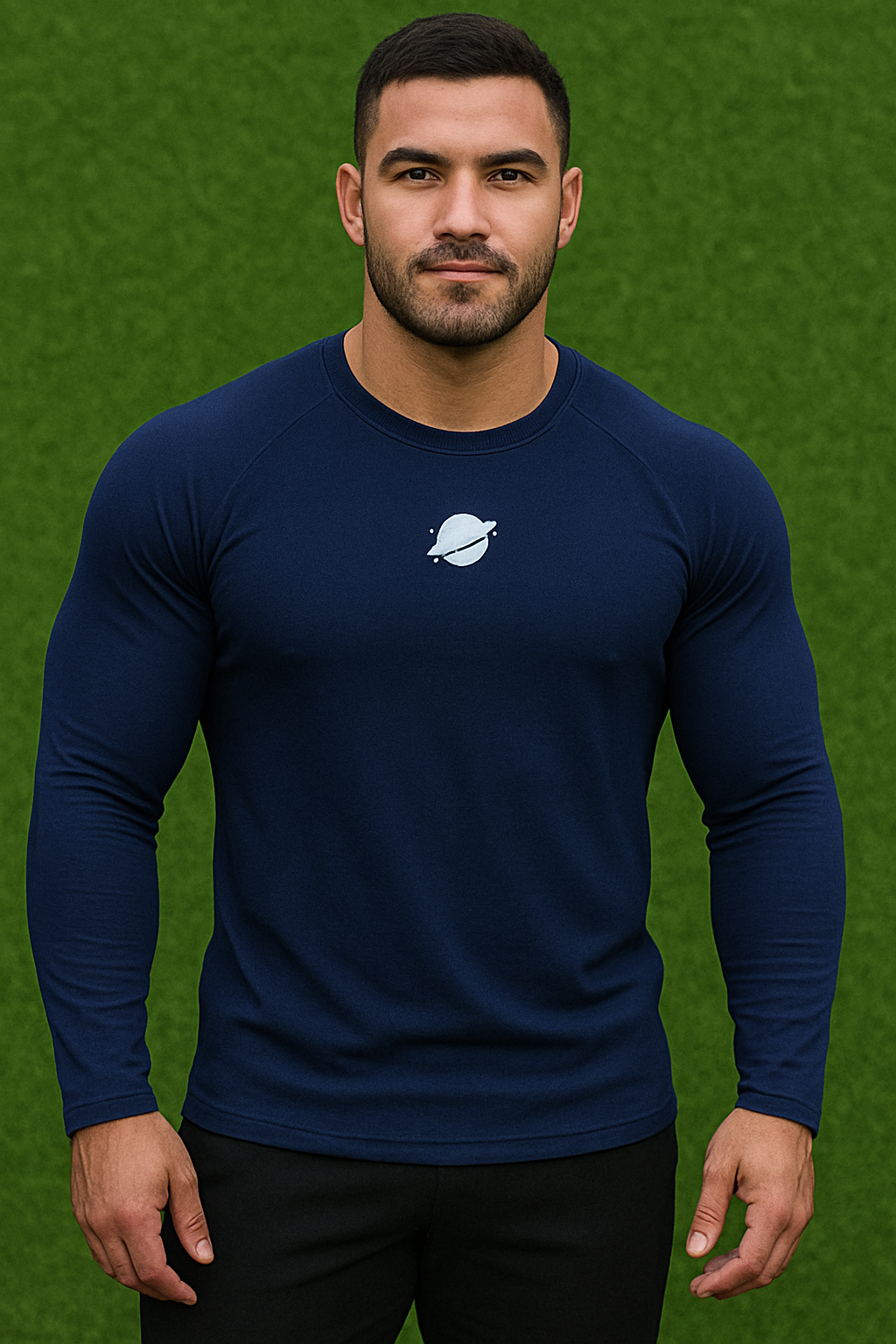 Mens Compression Base Layer Top Long Sleeve Gym Sports Shirt