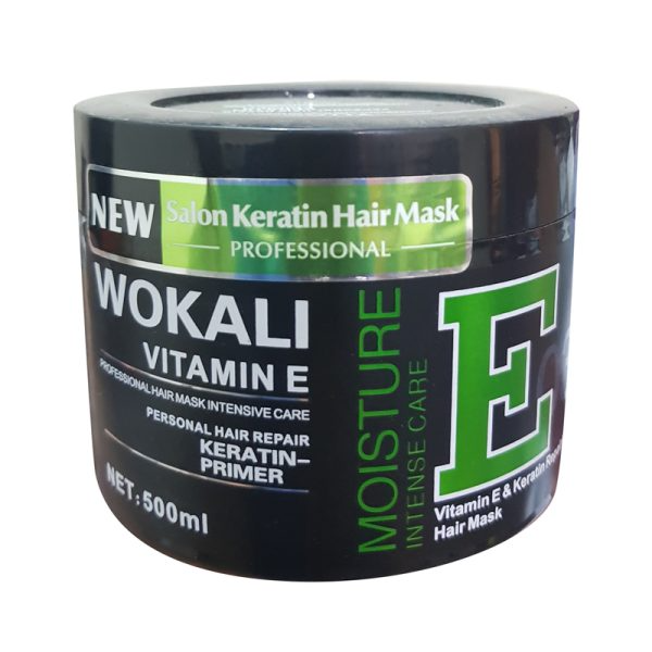 Wokali Moisture Intense Care Vitamin E And Keratin Repairing Hair Mask | Personal Care Set | 500ml