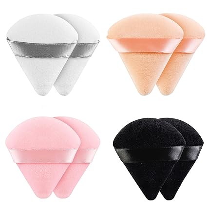 Triangle Powder Puff Face Soft Triangle Makeup Puff Velour Cosmetic Foundation Blender Sponge Beauty Makeup Tools price in Pakistan