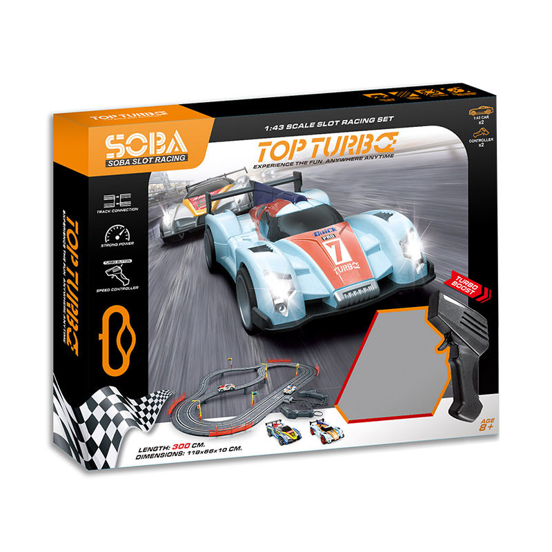 Slot Racing Car New Creative Children's Education Electric Slot Racing Car Sets