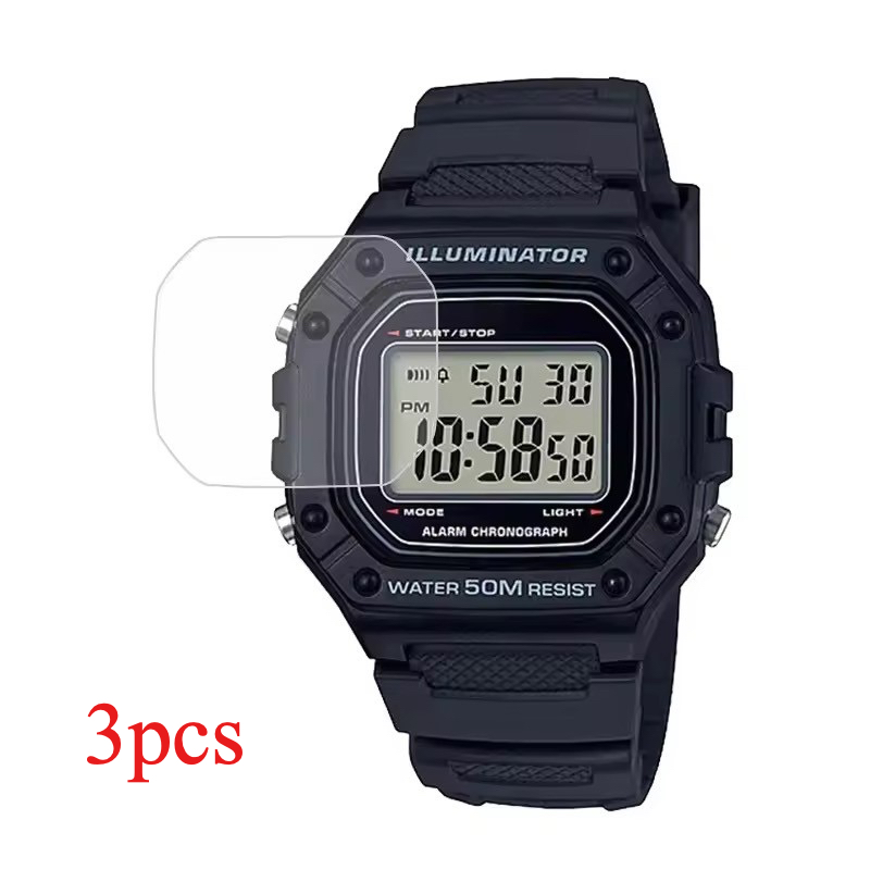 3pcs Screen Protector Cover Film For Casio DW-5600/5610 AE-1200