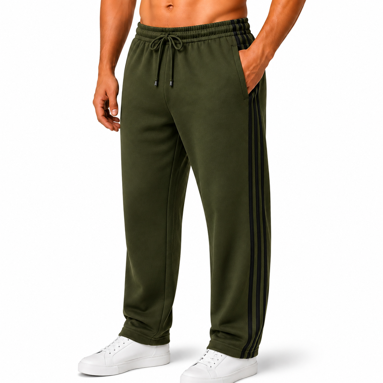 Pack Of 2 Summer Sale Side Stripes Trousers For Mens