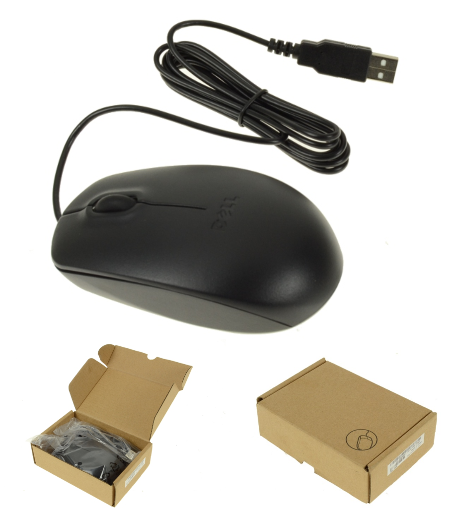 New DELL MS-111 USB Optical Mouse