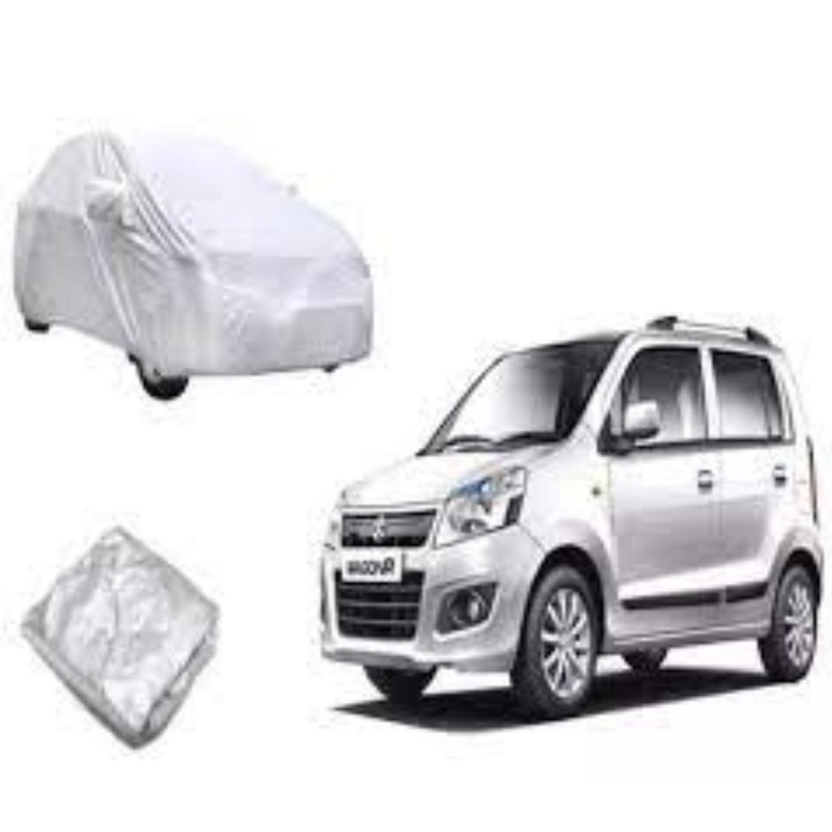 Wagon R Topcover Silver parachute Car Cover Dust and Waterproof Daraz.pk