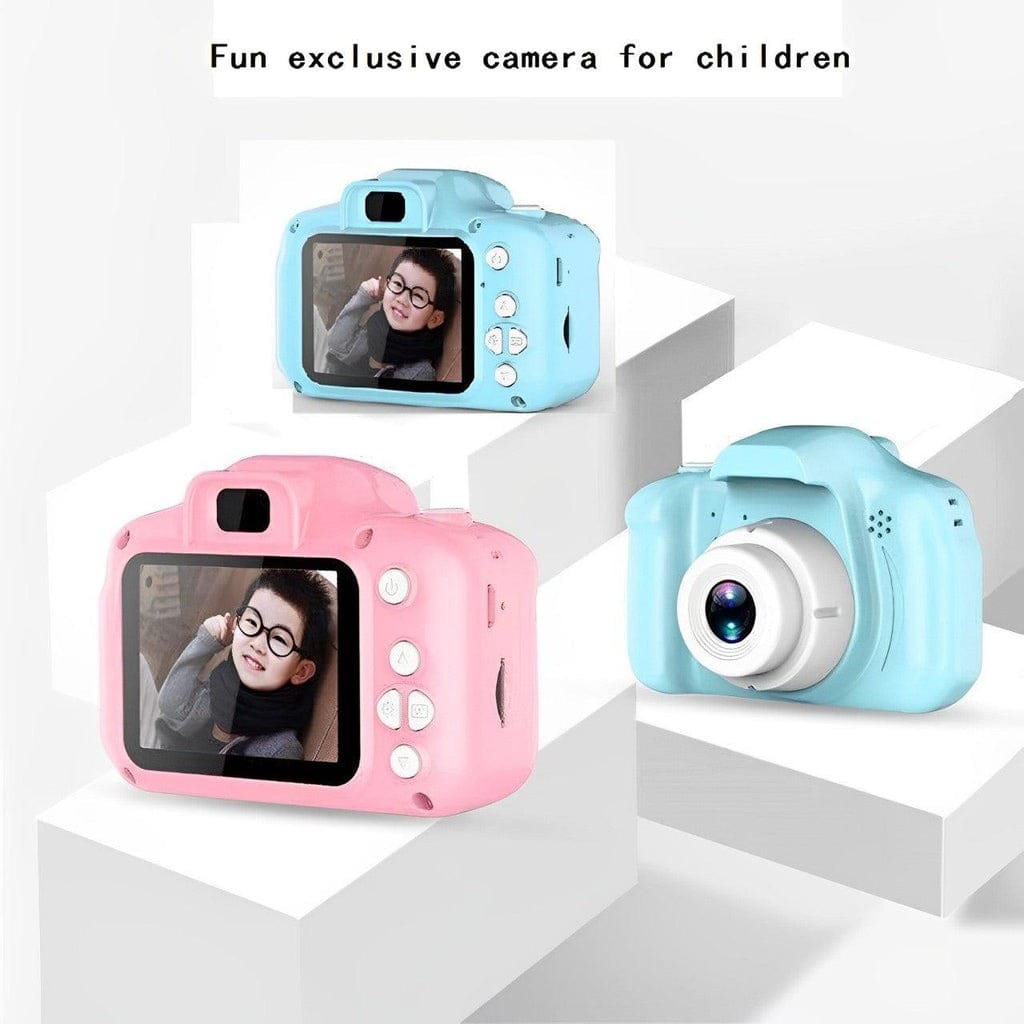 Mini Portable Digital Camera For Children IPS Display Can Take Pictures & Video Built-in Rechargeable Battery