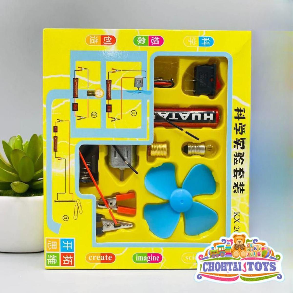 Educational Science Electrical Motor and Fan Science Project Kit For Kids