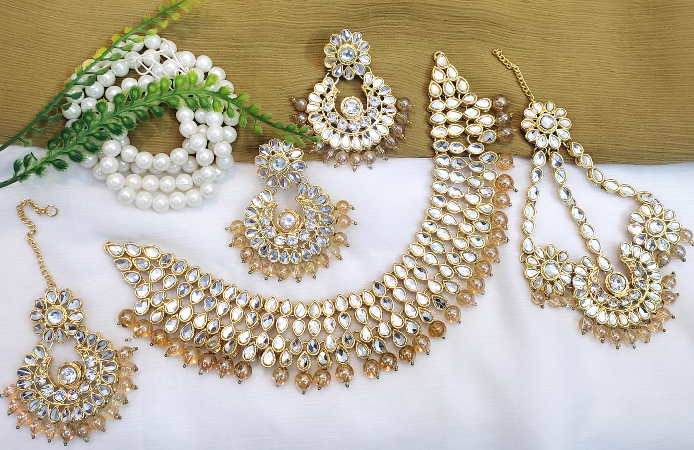 Jewellery Set Bridal Choker Kundan Set 