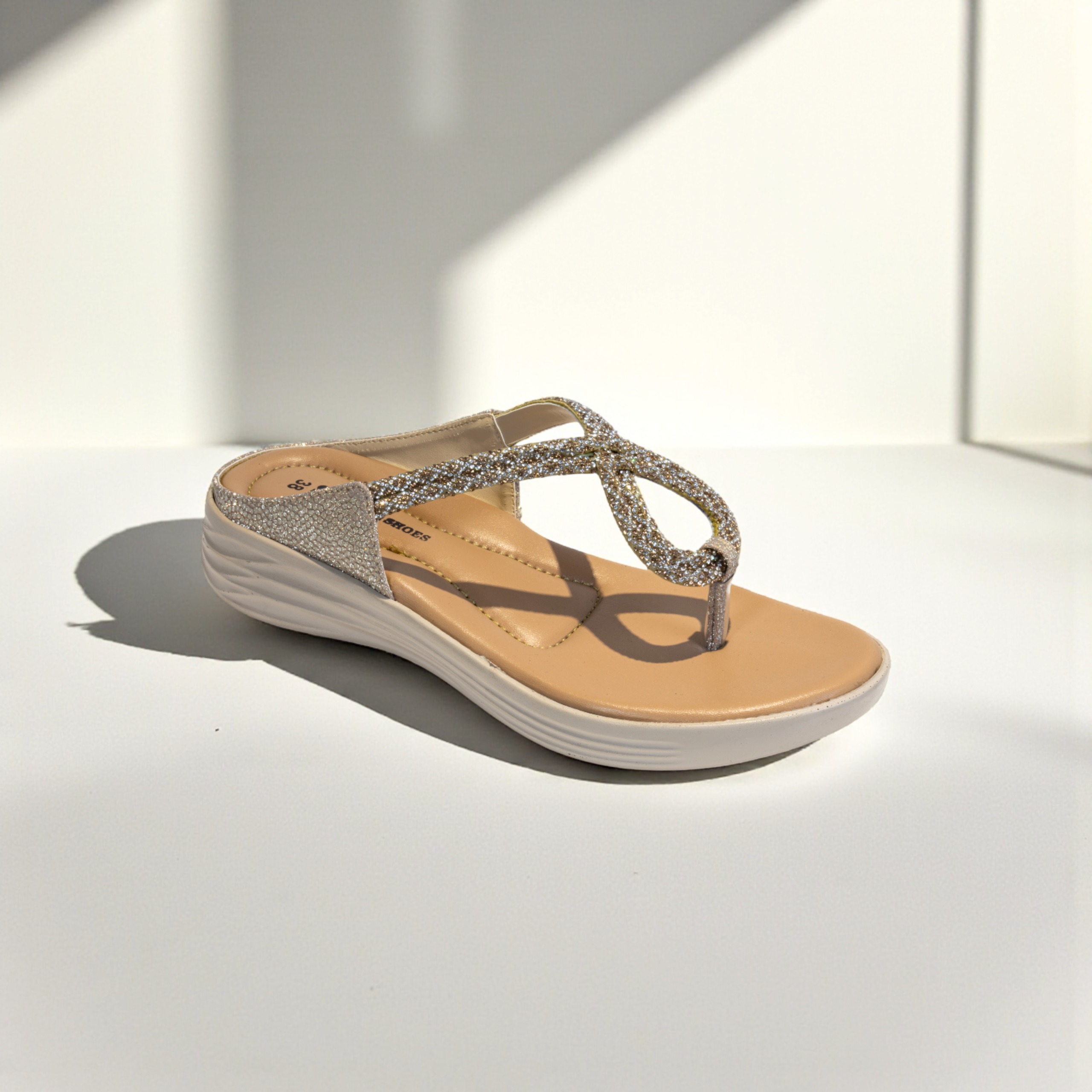 Stylish Wedge For Women or Girls-SAWA SHOES- 461