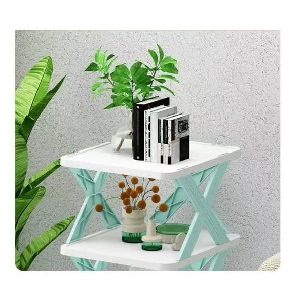 YES TO DECOR  Multi-Layer Versatile Shoe Organizer Rack – Stackable & Space-Saving Organizer for Shoes, Kitchen, Bedroom, Lounge & Closet – Durable & Portable Storage Shelf, Easy Assembly, Ideal for Home & Office.