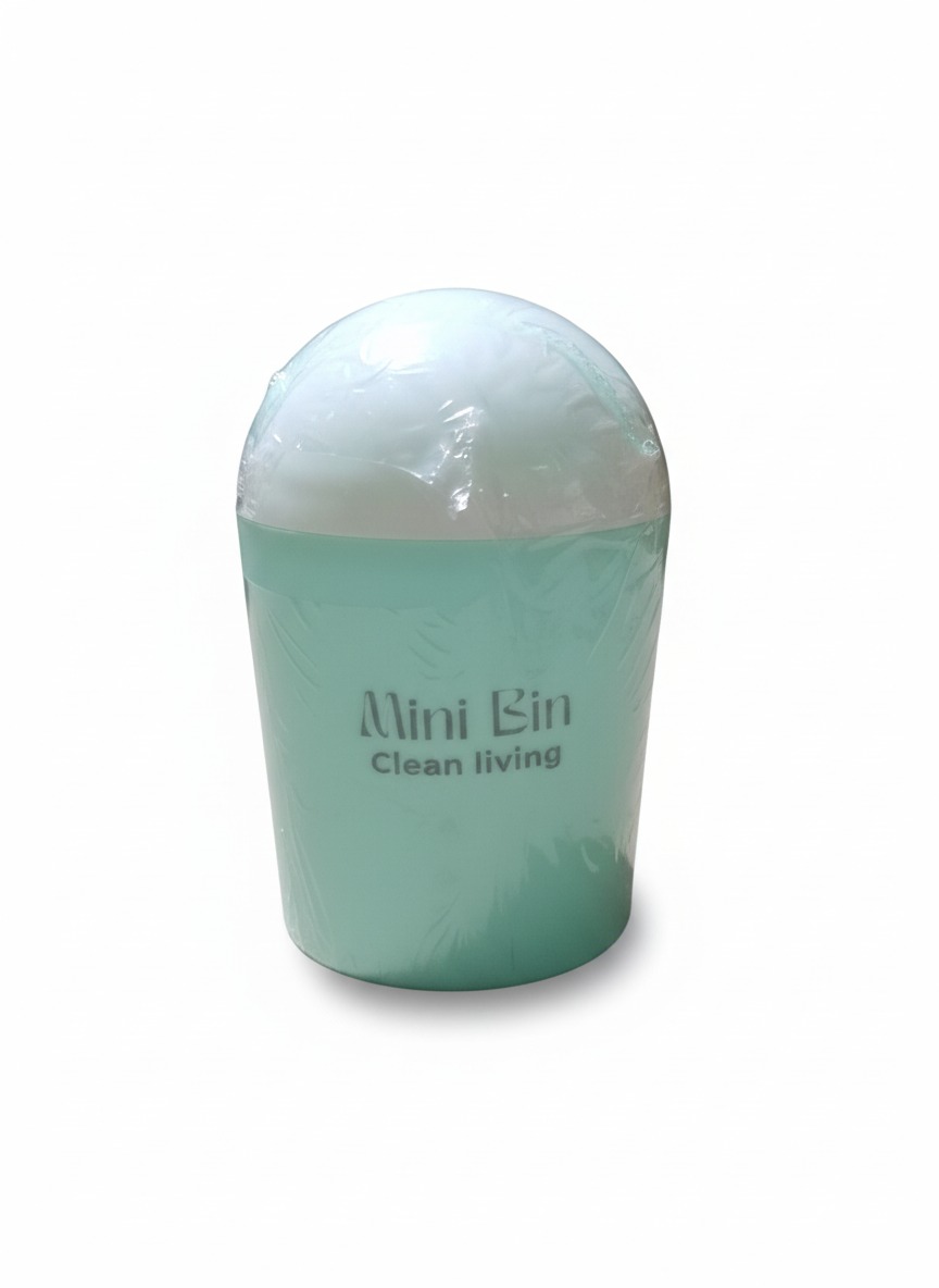 Mini Dustbin with Shake Lid For Room  Compact & Stylish Waste Bin for Home, Office, Kitchen, Car, Study Table & Bathroom Use  Multicolor