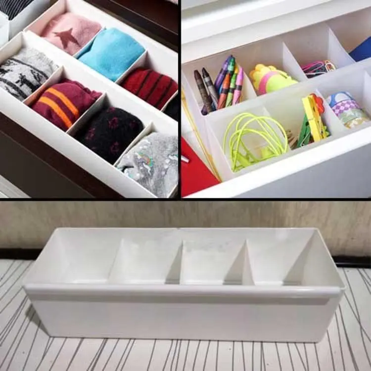 Buy drawer divider 4 strips adjustable drawer organizer at best price in  Pakistan