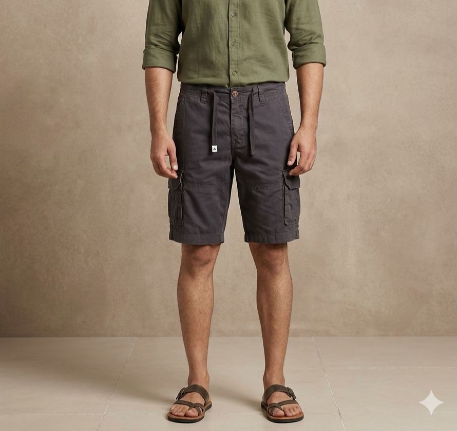 Hashback Summer Shorts for Men - Cargo Shorts for Boys