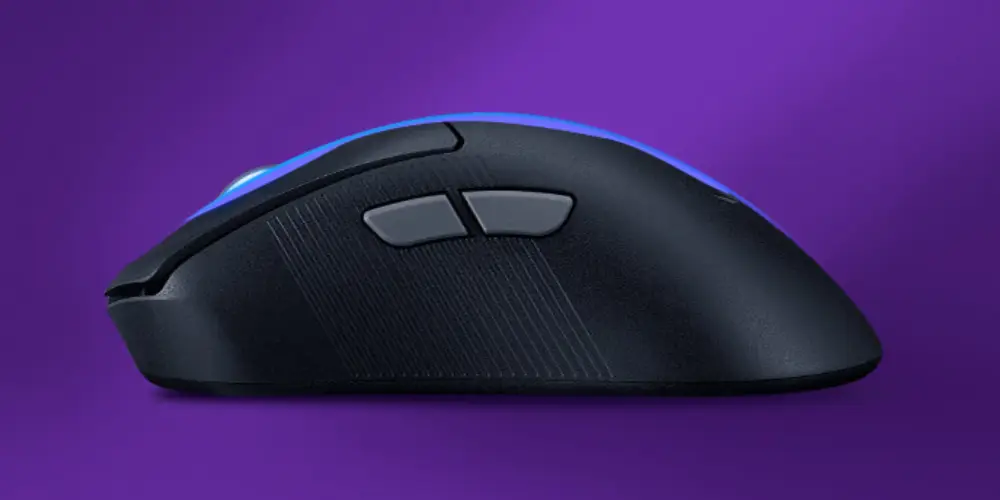 ASUS ROG Keris II Ace Wireless Gaming Mouse (P714) ultralight 54-gram ergonomic with 42,000-dpi ROG AimPoint Pro optical sensor, ROG Optical Micro Switches 21 34cf7b74d6f99ed947af9ac4e62168a3