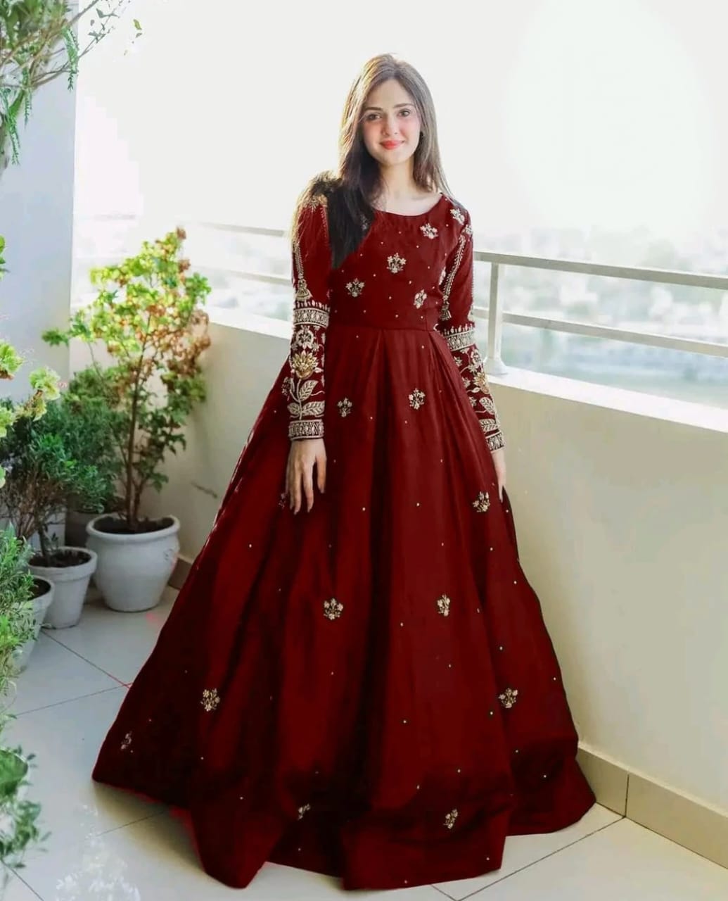 Buy red chiffon dresses Online at Best Price in Pakistan
