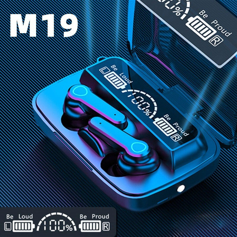 Original M10 & M19 & M88 & M90 Double Wireless Bluetooth Hand Free with Power Bank Earphones for all cell phones use