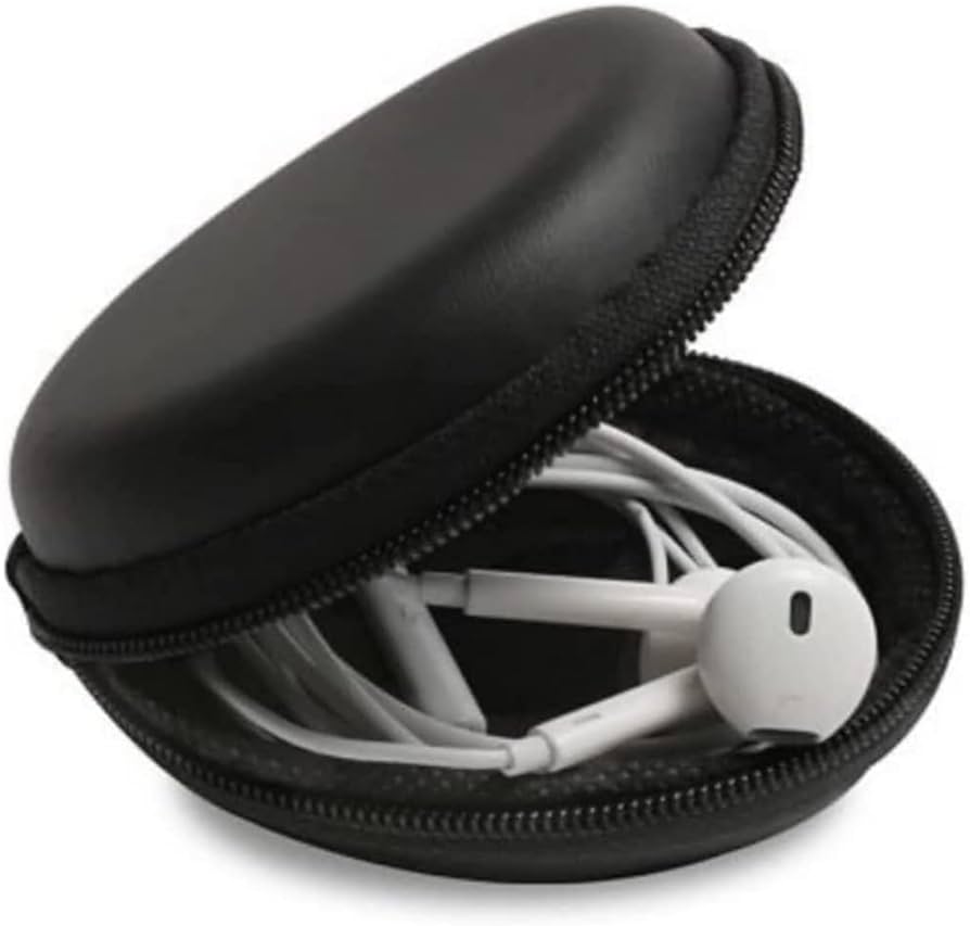 Zipper Storage Hand Carrying Case Universal Design, lock Anti Scratch Best for Handfree, Earbuds, SD Cards, SIMS, USB and Other Tiny/Small Accessories Best Quality - Imported Mobile Storage Bags