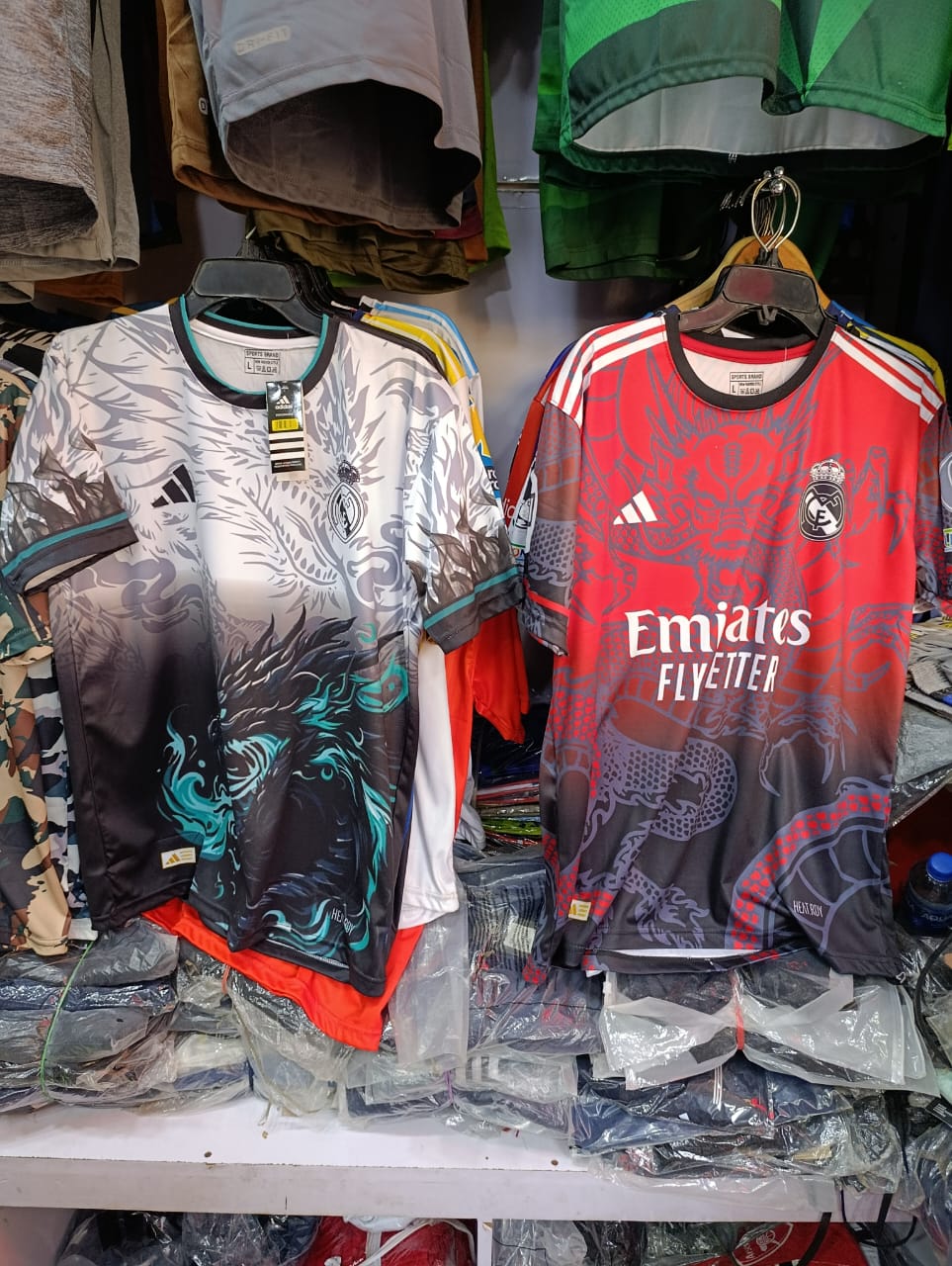 Real Madrid Dragon Special Edition Ronaldo #7 Football Shirt For Men Premium Quality Dri Fit Polyester
