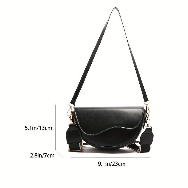 Elegant New Women Shoulder Bag Geometric Pattern Synthetic Leather Crossbody Bag