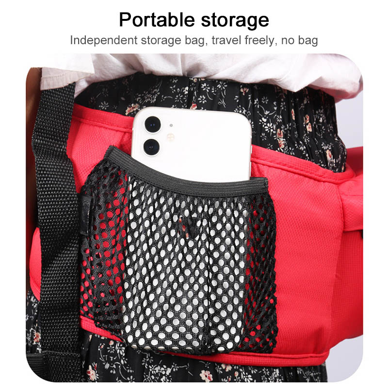 Baby Carrier Belt | Adjustable Straps, Ergonomic & Washable Design, Strong Material | Infant & Toddler Carrier Bag | Newborn Hip Seat Sling