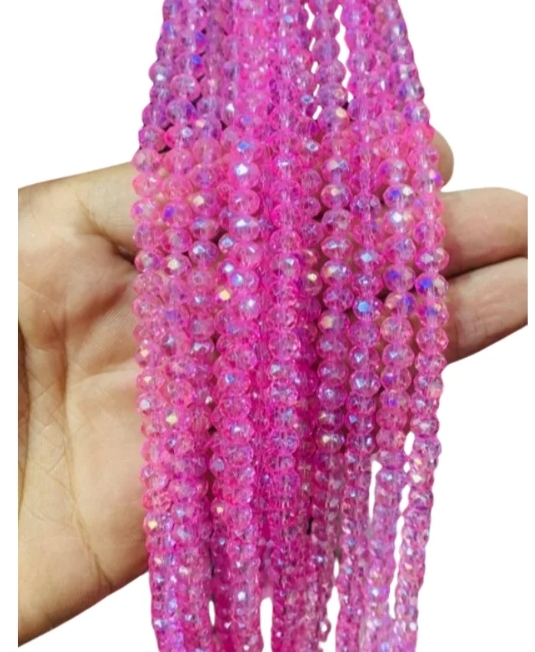6mm Crystal Beads (80+ Pieces) for DIY Jewelry Making & Clothing Designs – High-Quality AB Crystal Beads | Yarn Vista