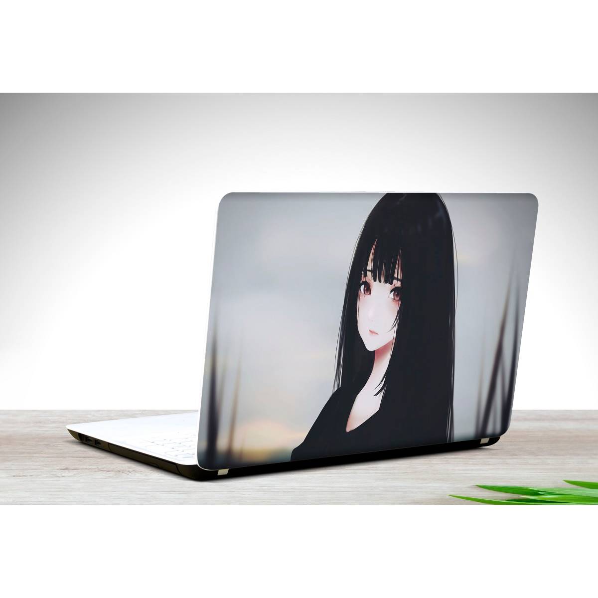 DwellAmor Anime Naruto with Back Panel & Wrist pad Vinyl Laptop